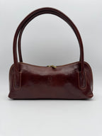 Borsa a Spalla CINERARIA - in Vera Pelle Tamponata Made in Italy