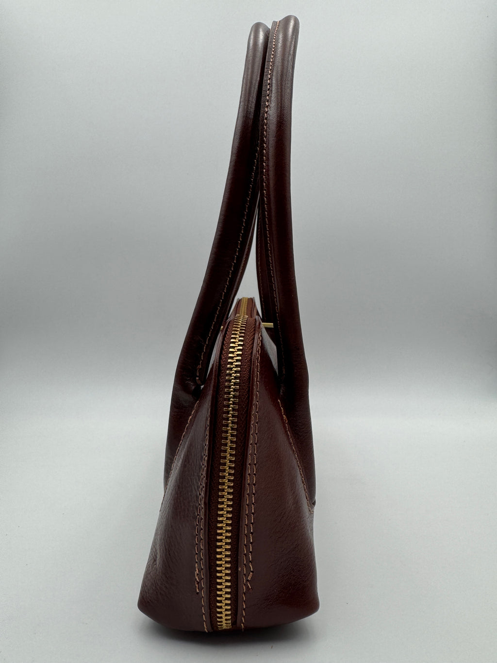 Borsa a Spalla CINERARIA - in Vera Pelle Tamponata Made in Italy