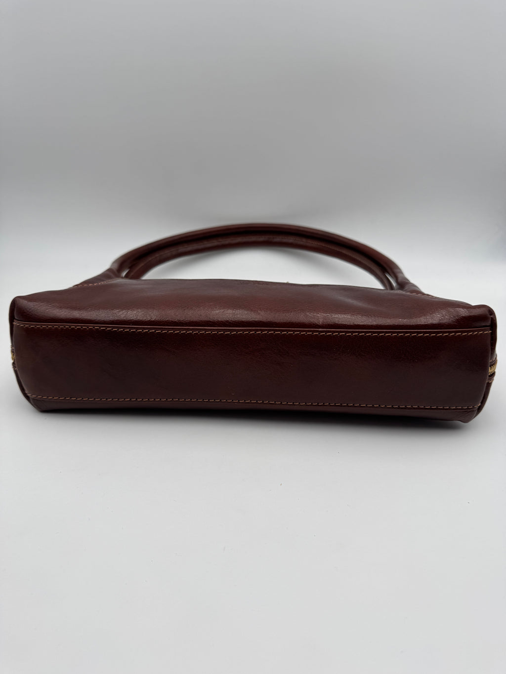 Borsa a Spalla CINERARIA - in Vera Pelle Tamponata Made in Italy