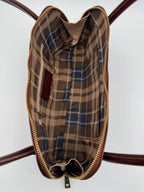 Borsa a Spalla CINERARIA - in Vera Pelle Tamponata Made in Italy