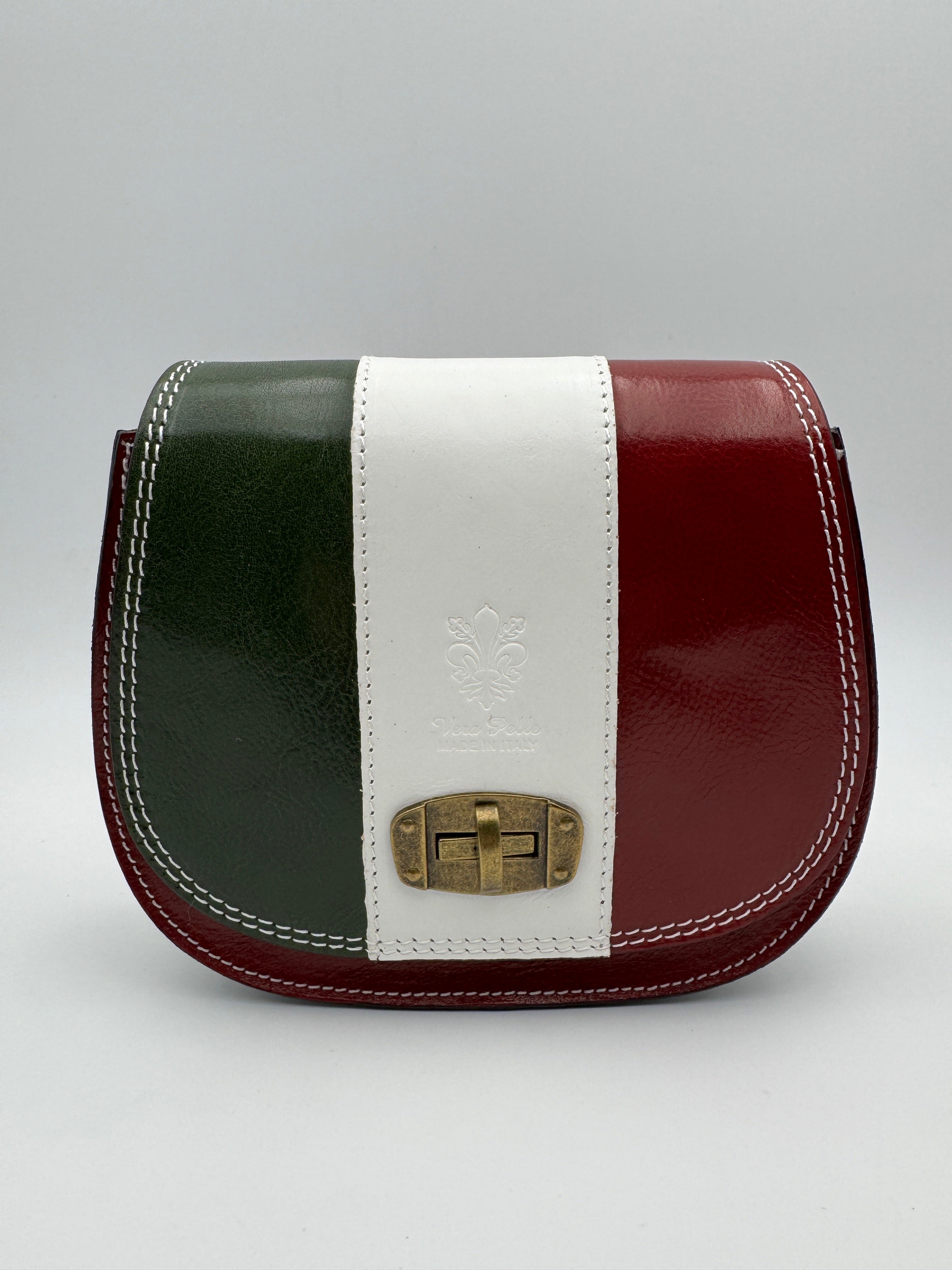 Borsetta AMARILLIDE - In Vera Pelle Tamponata Made in Italy