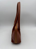 Borsa a Spalla CINERARIA - in Vera Pelle Tamponata Made in Italy