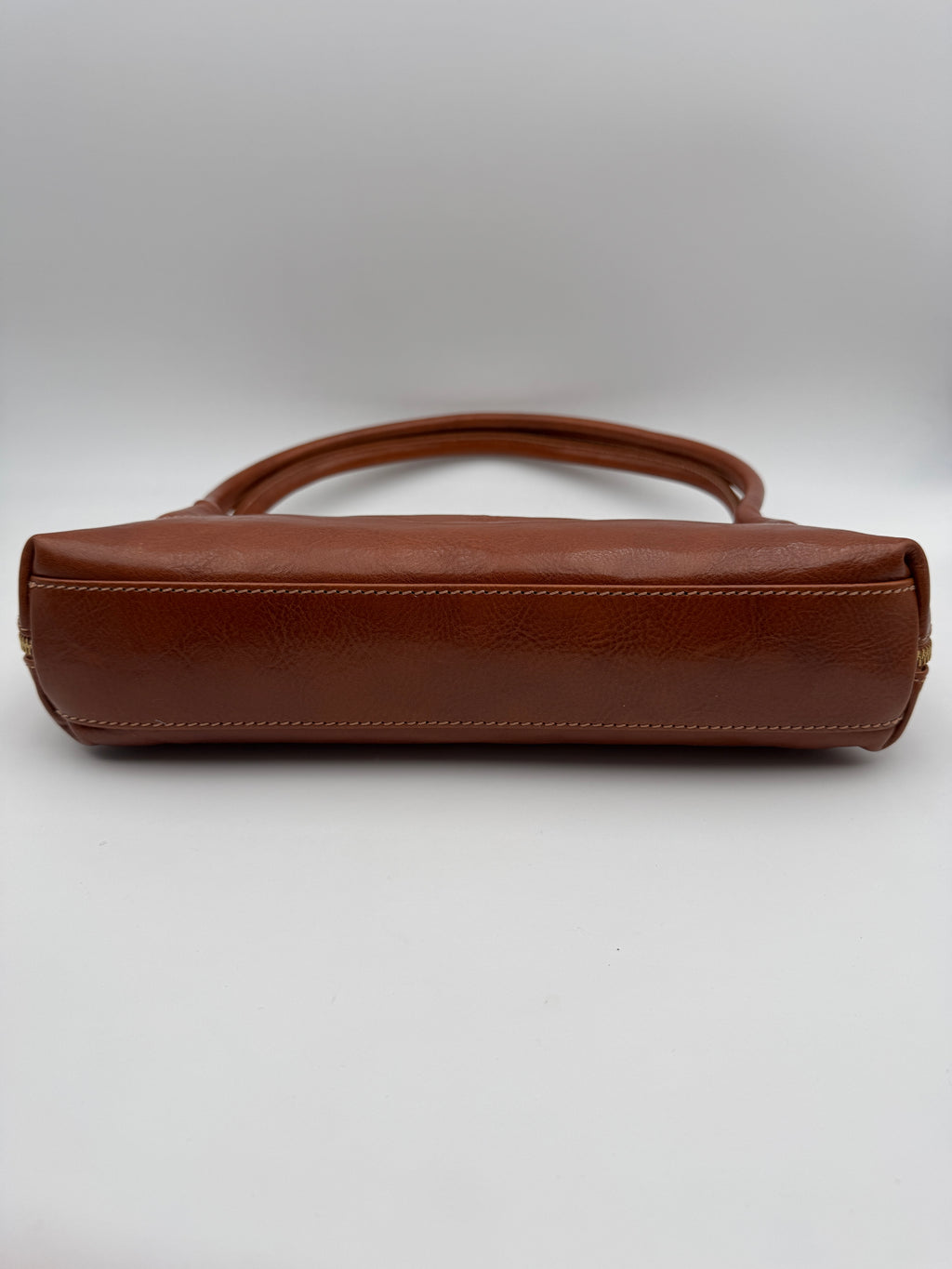 Borsa a Spalla CINERARIA - in Vera Pelle Tamponata Made in Italy