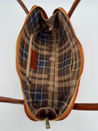 Borsa a Spalla CINERARIA - in Vera Pelle Tamponata Made in Italy