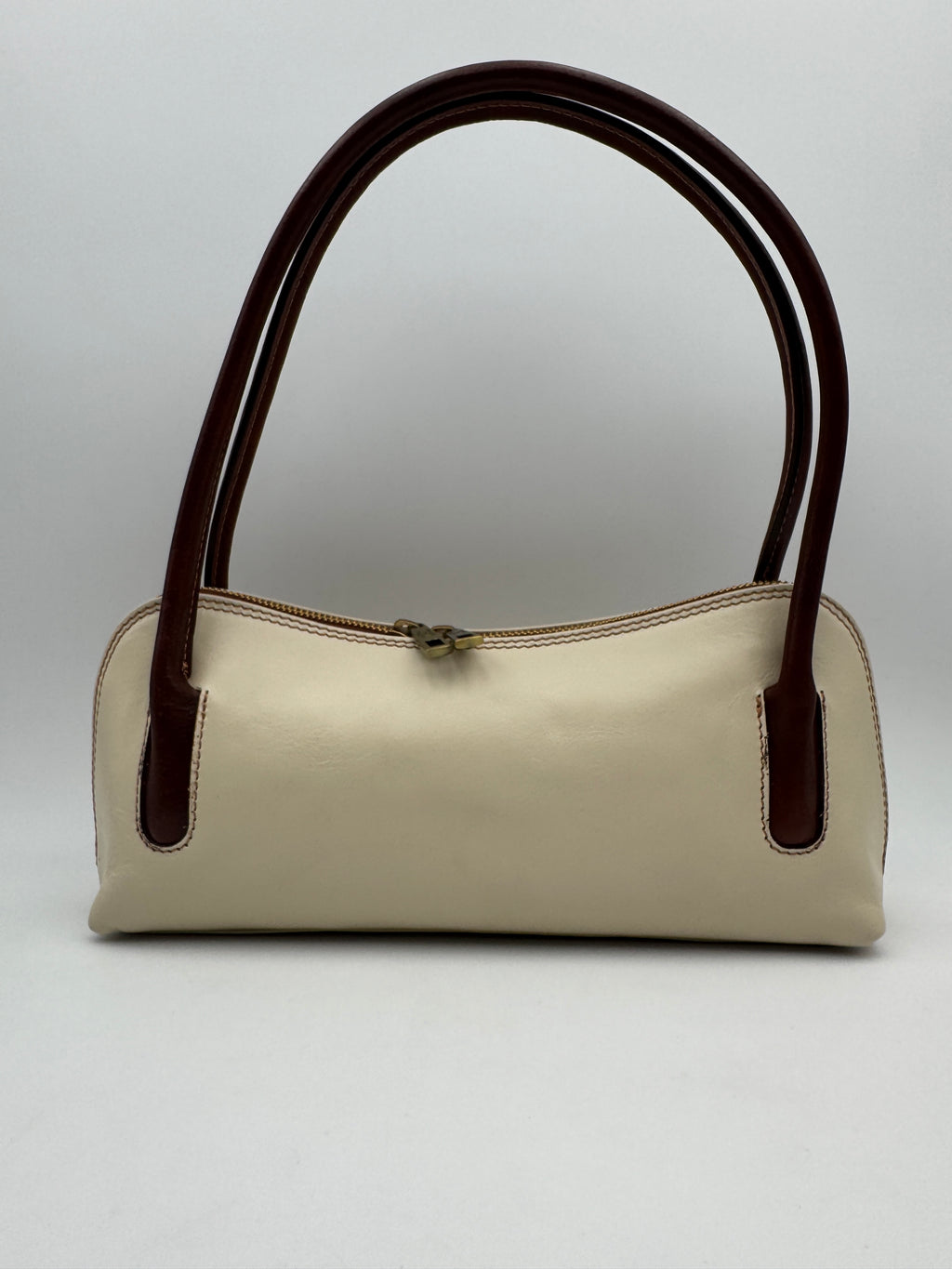 Borsa a Spalla CINERARIA - in Vera Pelle Tamponata Made in Italy