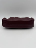 Borsa Pouch GERBERA - in Vera Pelle Martellata Made in Italy
