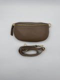 Marsupio TULIPANO M - in Vera Pelle Martellata Made in Italy