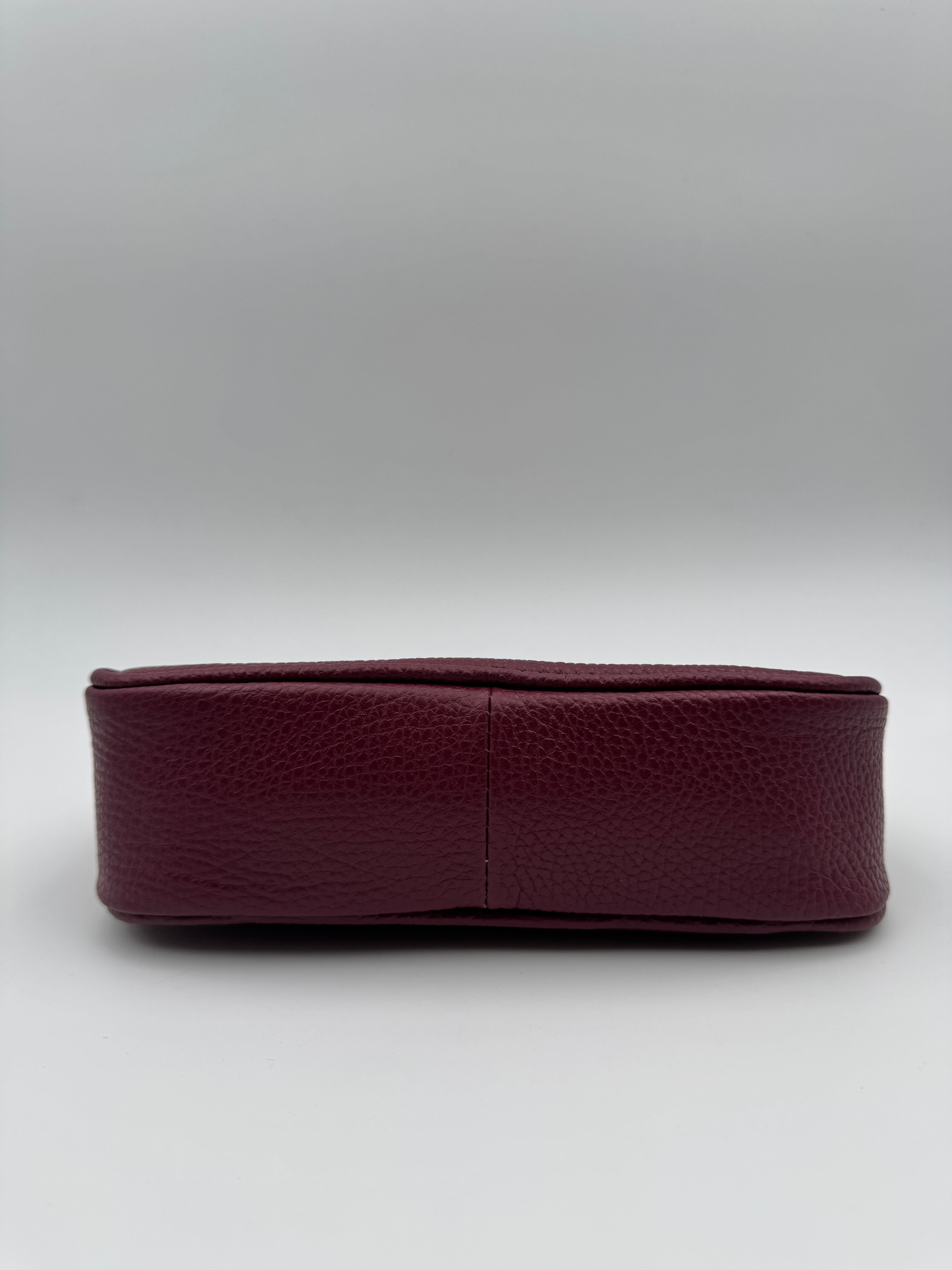 Pochette Clutch BUCANEVE - in Vera Pelle Martellata Made in Italy