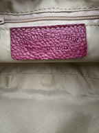 Pochette Clutch BUCANEVE - in Vera Pelle Martellata Made in Italy