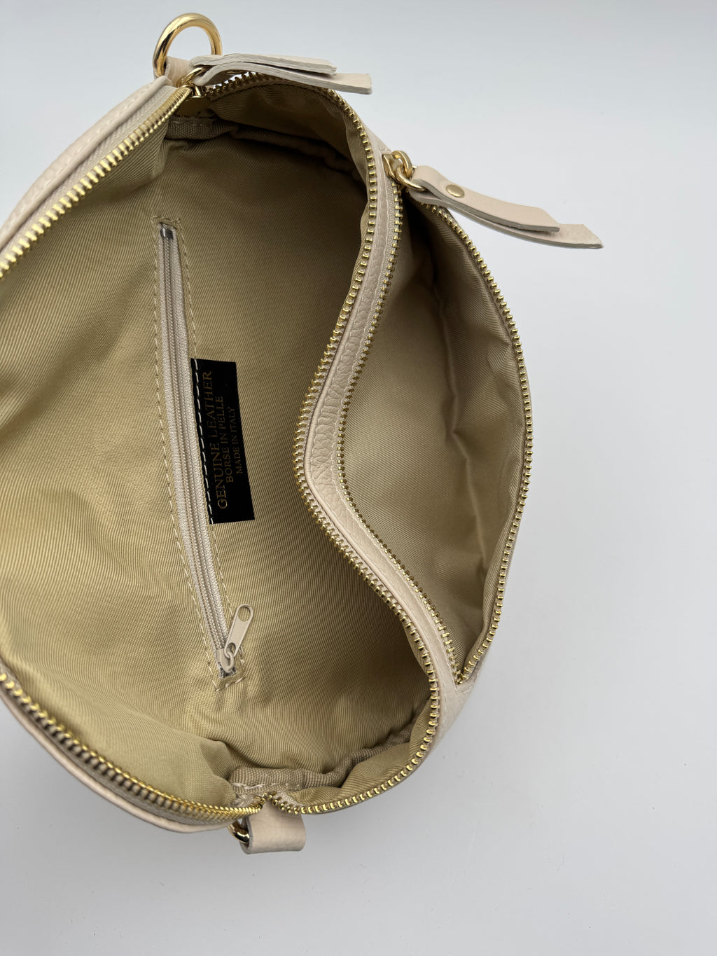 Marsupio DAFNE - in Vera Pelle Martellata Made in Italy
