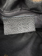 Borsa Pouch PEONIA - in Vera Pelle Martellata Made in Italy