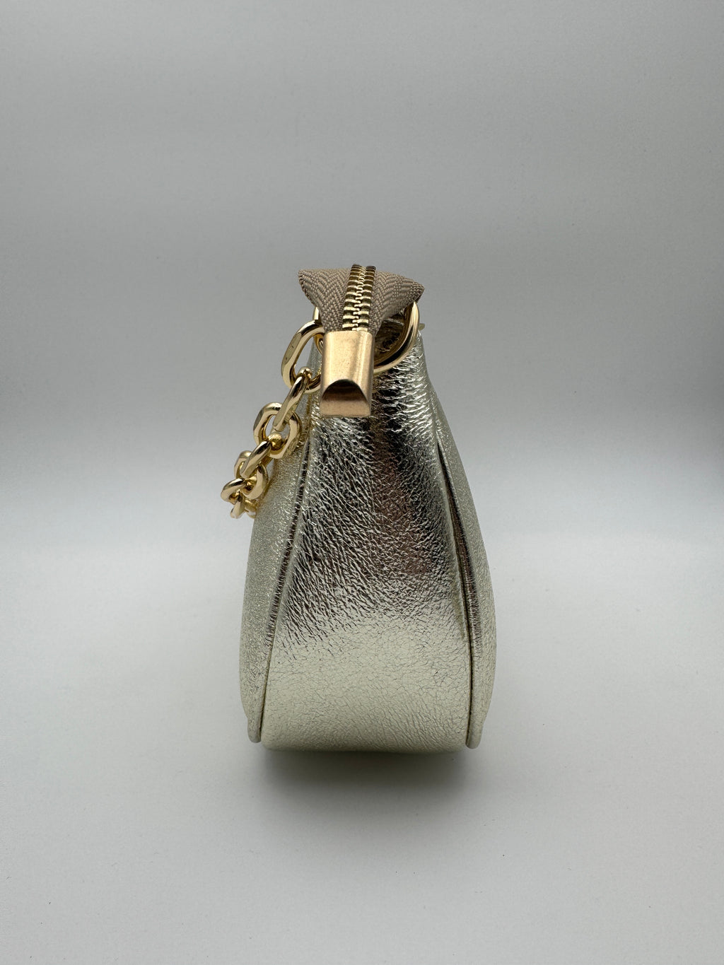 Borsa a Spalla DALIA - In Vera Pelle Martellata Made in Italy
