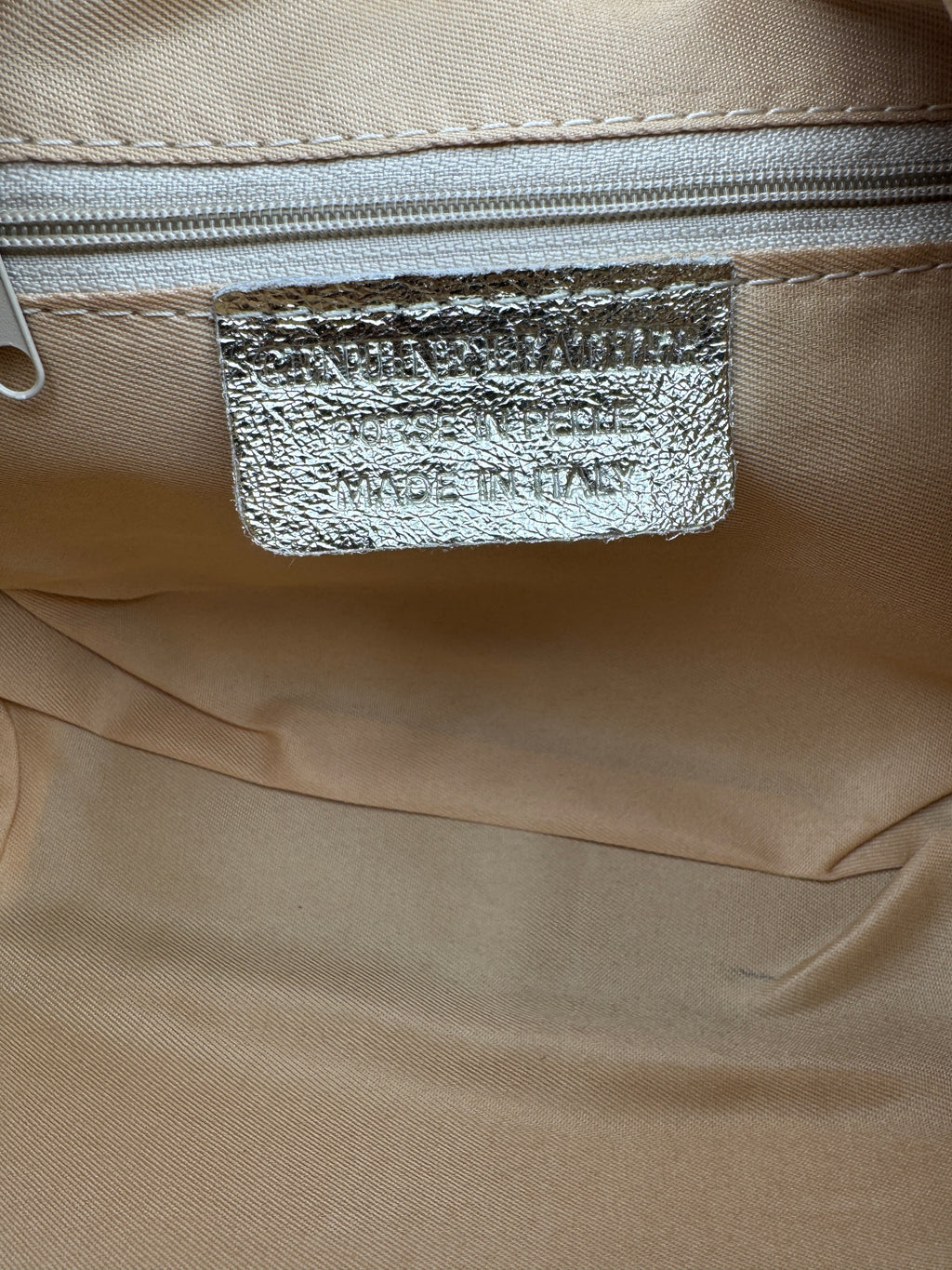 Borsa a Spalla DALIA - In Vera Pelle Martellata Made in Italy