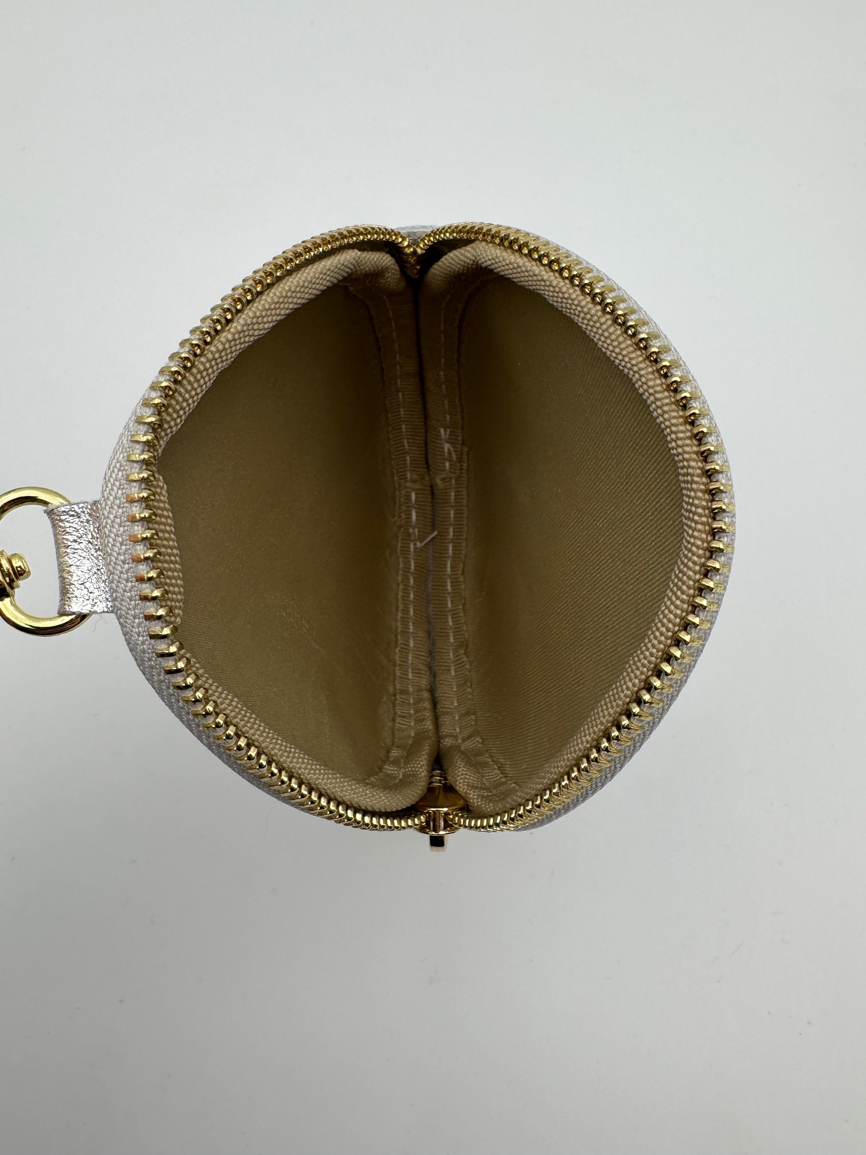 Portamonete IBISCO - in Vera Pelle Martellata Made in Italy
