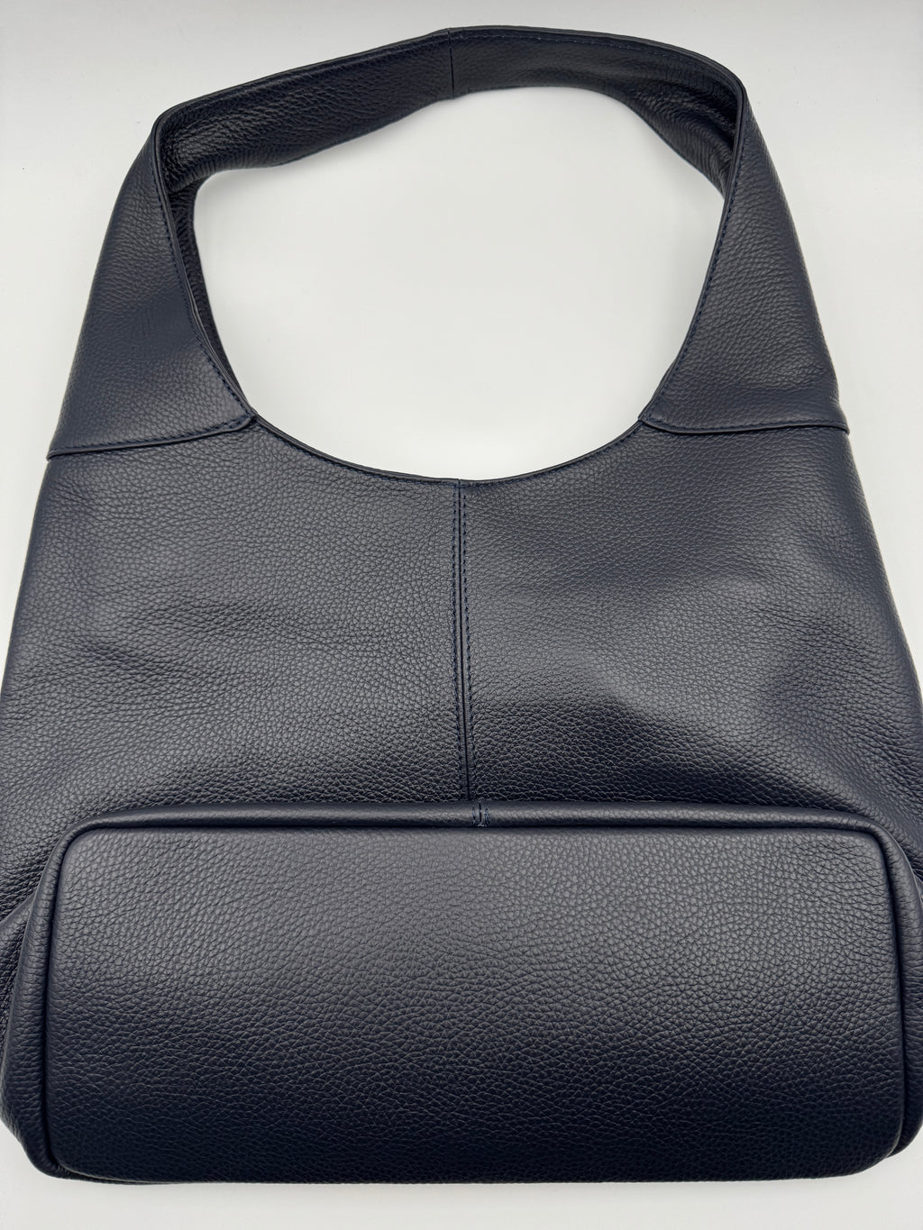 Borsa Tote LOTO - in Vera Pelle Martellata Made in Italy