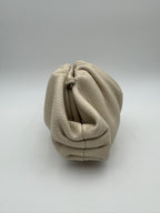 Borsa Pouch GERBERA - in Vera Pelle Martellata Made in Italy