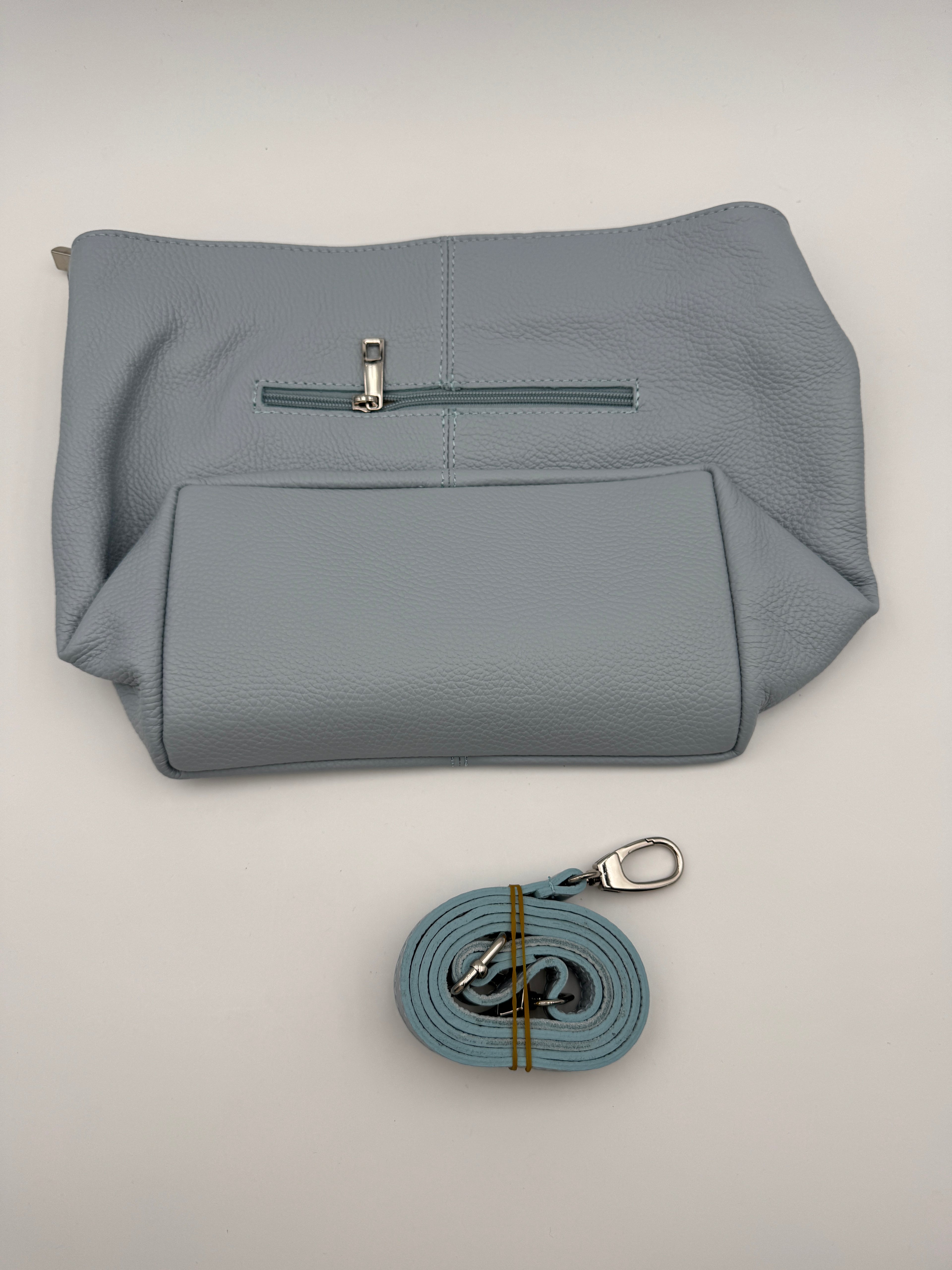 Borsa a Tracolla ANEMONE - in Vera Pelle Martellata Made in Italy