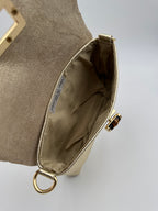 Pochette MUGHETTO - in Vera Pelle Martellata Made in Italy