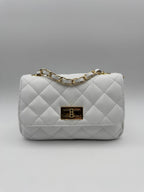 Borsa ORCHIDEA - in Vera Pelle Martellata Made in Italy