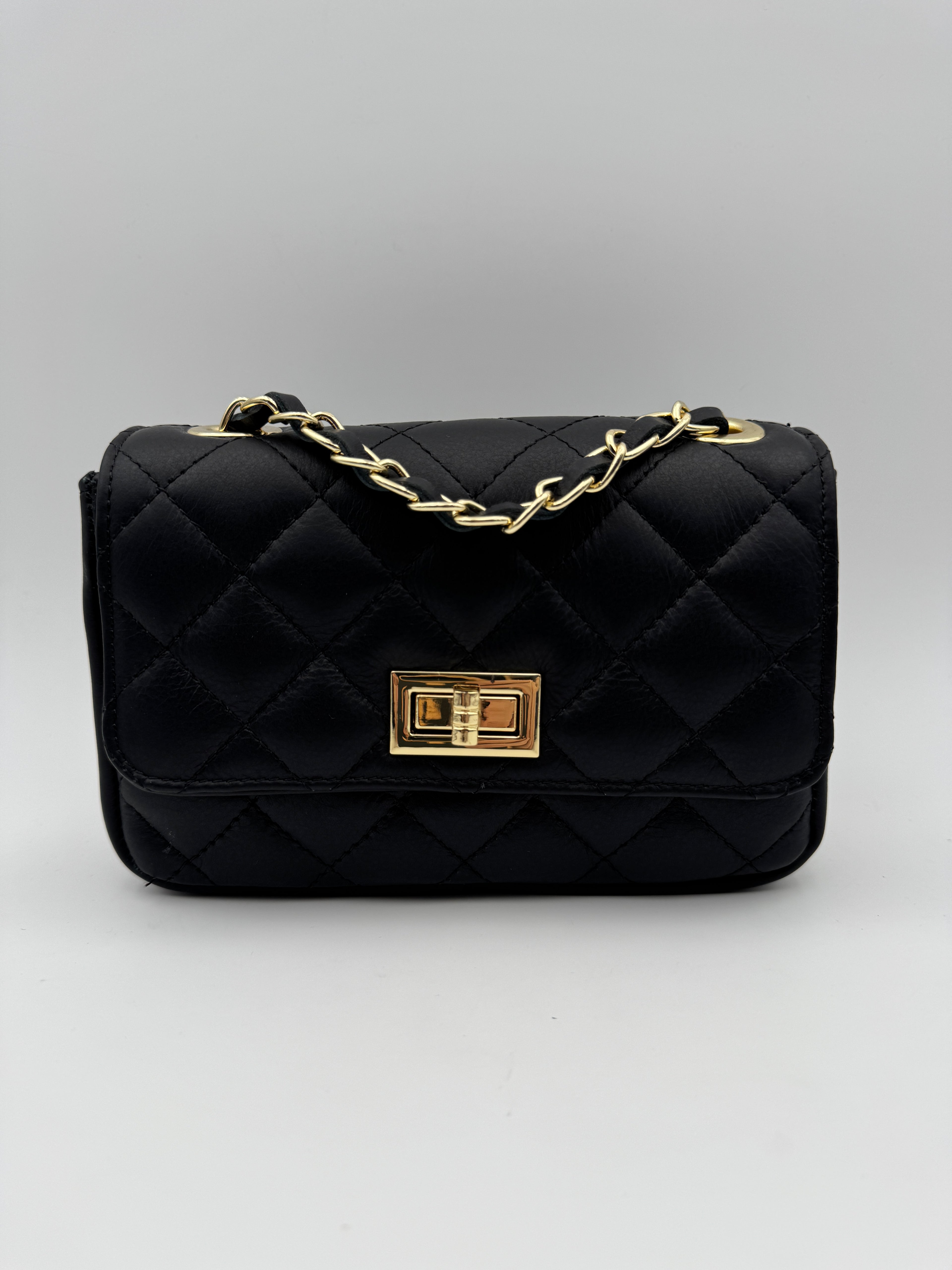 Borsa ORCHIDEA - in Vera Pelle Martellata Made in Italy