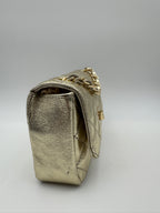 Borsa ORCHIDEA - in Vera Pelle Martellata Made in Italy