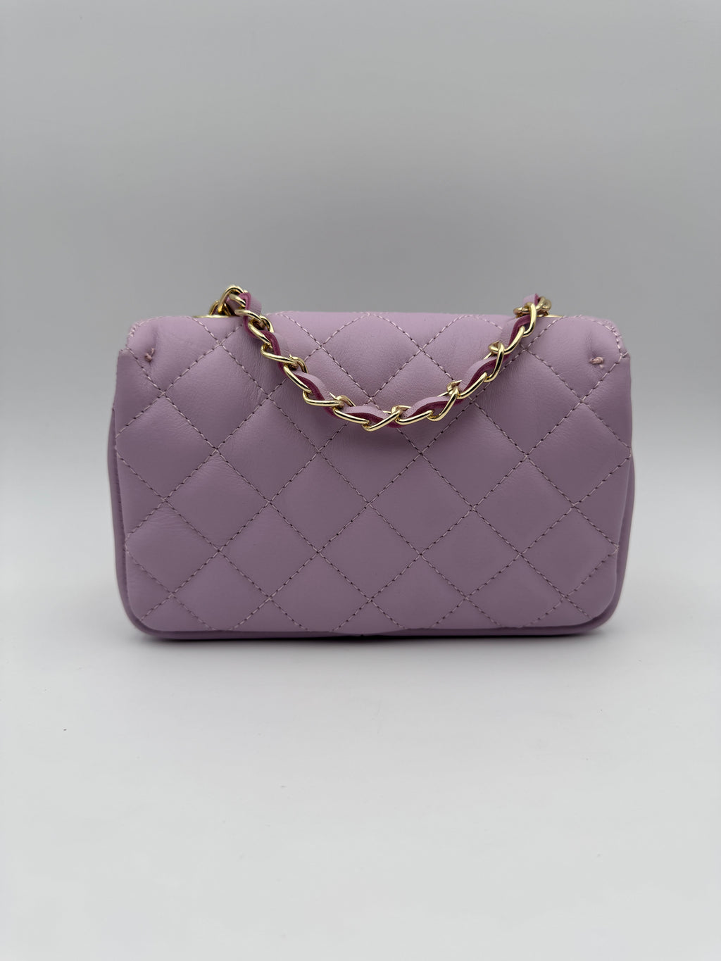 Borsa ORCHIDEA - in Vera Pelle Martellata Made in Italy