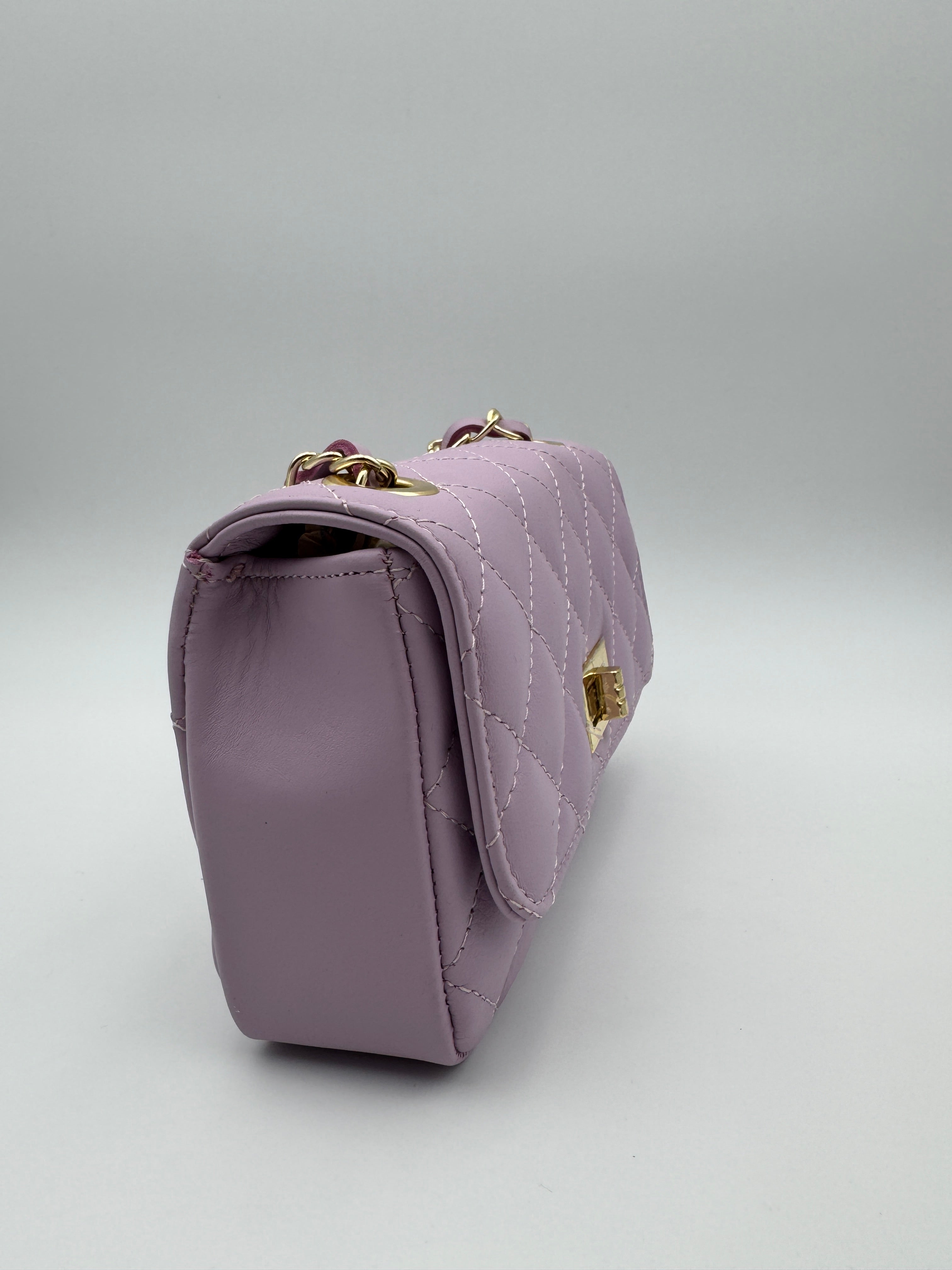 Borsa ORCHIDEA - in Vera Pelle Martellata Made in Italy
