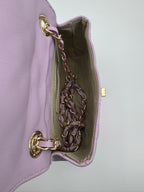 Borsa ORCHIDEA - in Vera Pelle Martellata Made in Italy