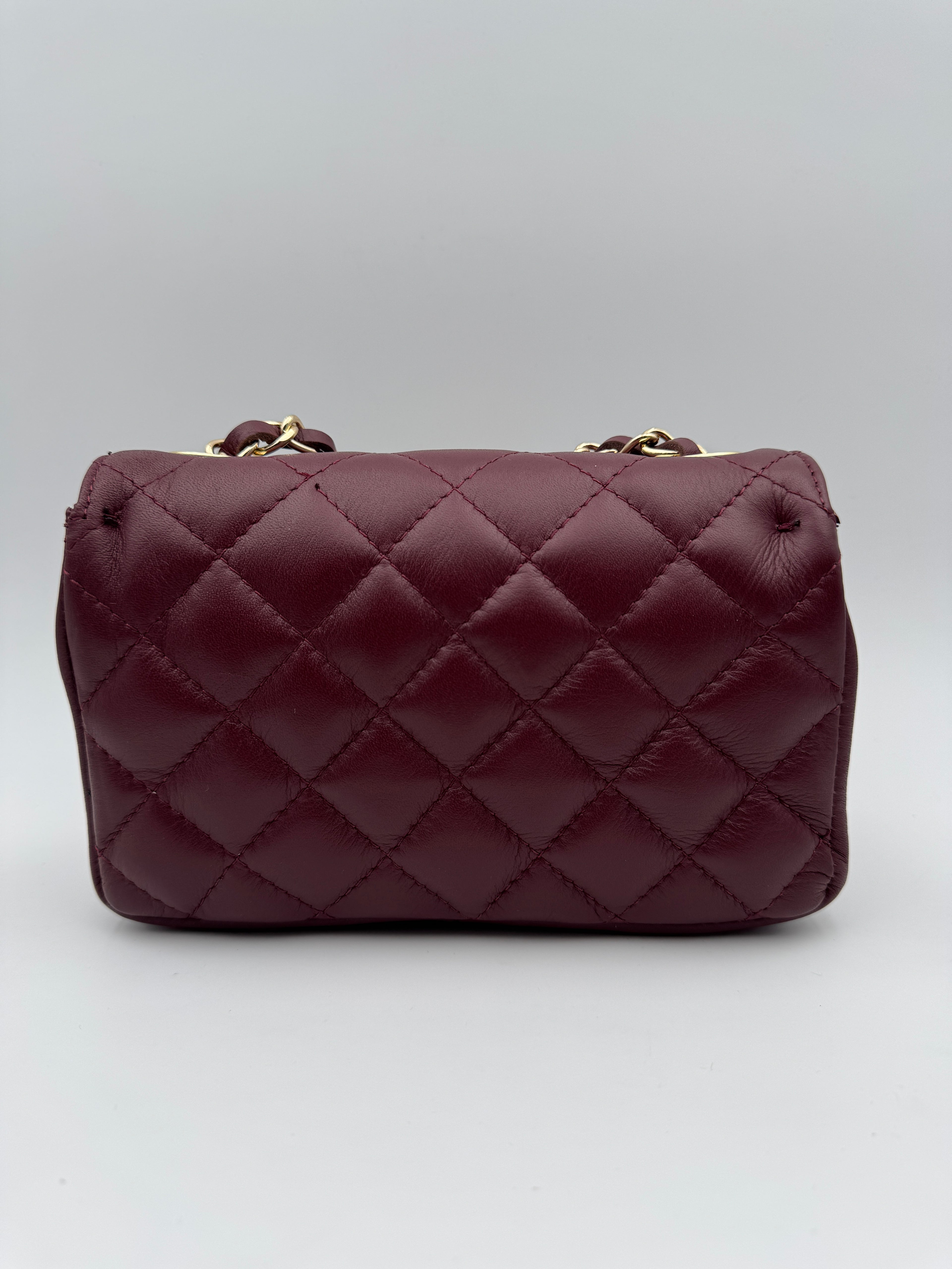 Borsa ORCHIDEA - in Vera Pelle Martellata Made in Italy