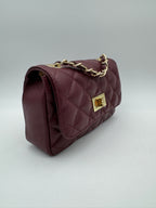Borsa ORCHIDEA - in Vera Pelle Martellata Made in Italy