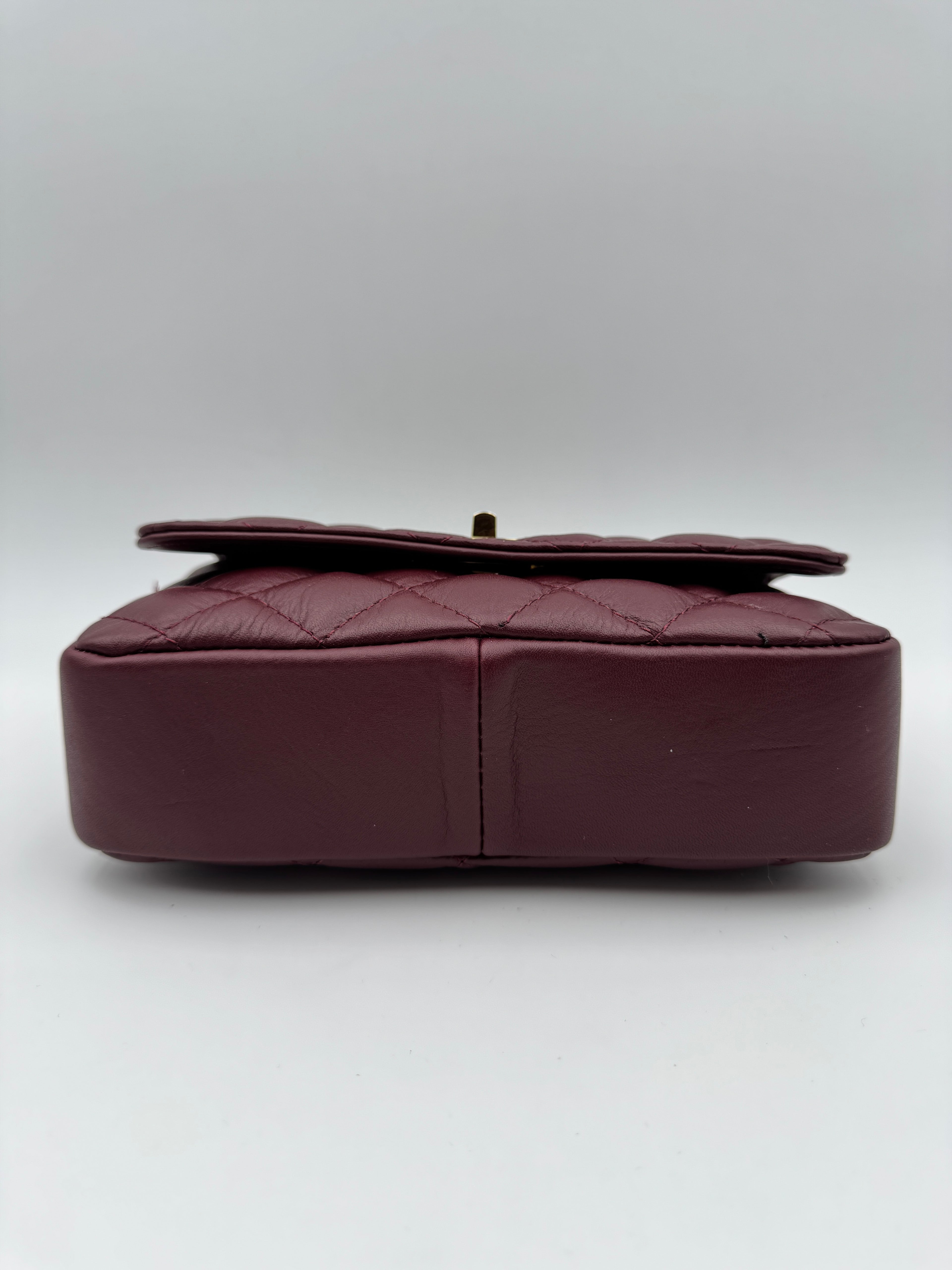 Borsa ORCHIDEA - in Vera Pelle Martellata Made in Italy
