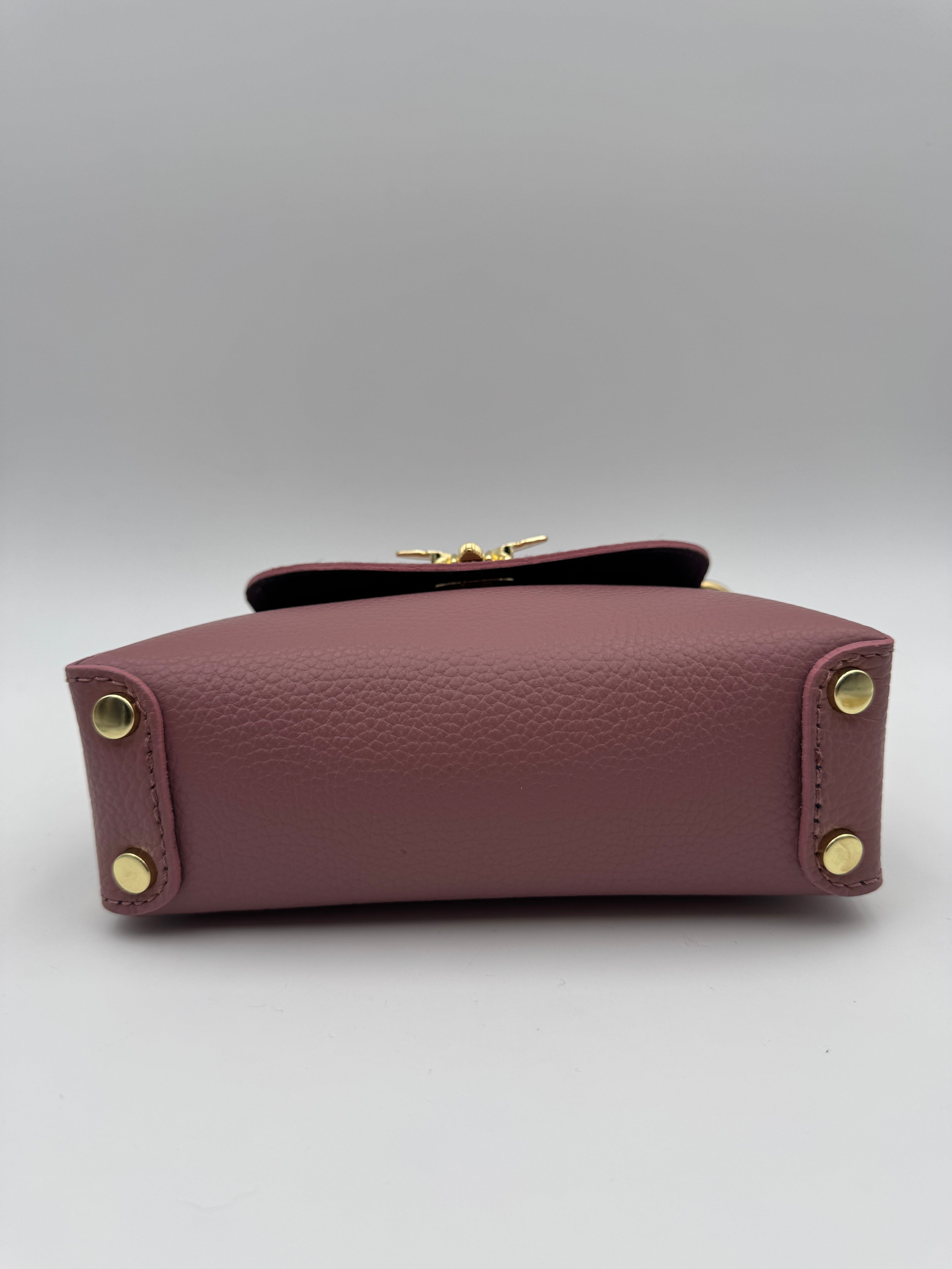 Borsetta Ape DAMA - in Vera Pelle Martellata Made in Italy