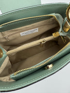 Borsa a Spalla MIMOSA - in Vera Pelle Martellata Made in Italy