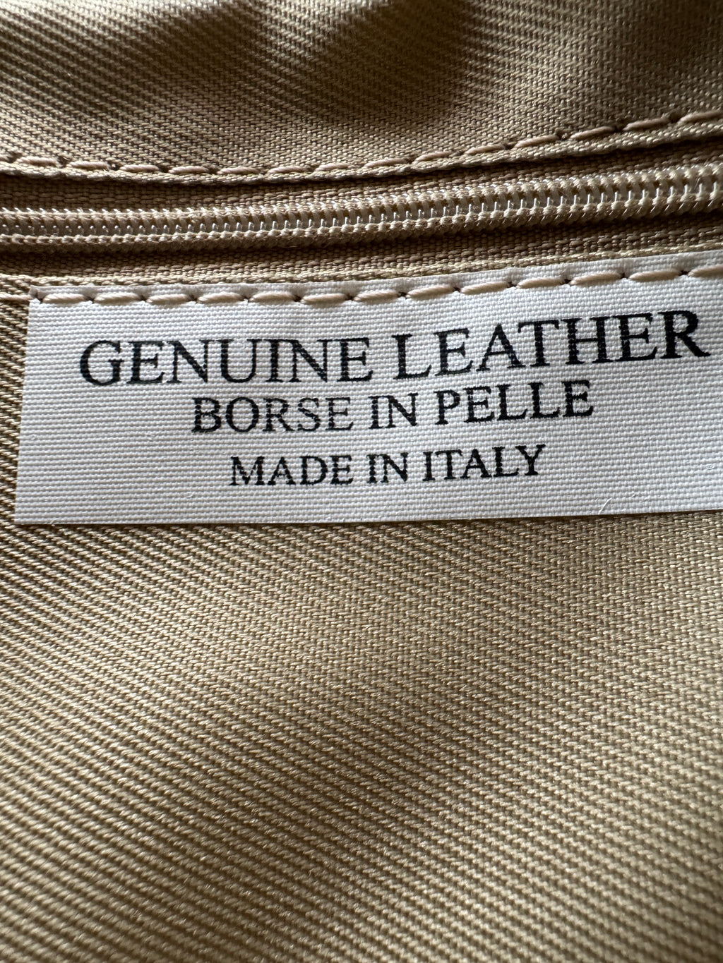 Borsa a Spalla MIMOSA - in Vera Pelle Martellata Made in Italy