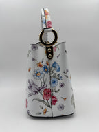Borsa a Spalla MIMOSA - in Vera Pelle Martellata Made in Italy