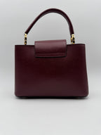 Borsa a Spalla MIMOSA - in Vera Pelle Martellata Made in Italy