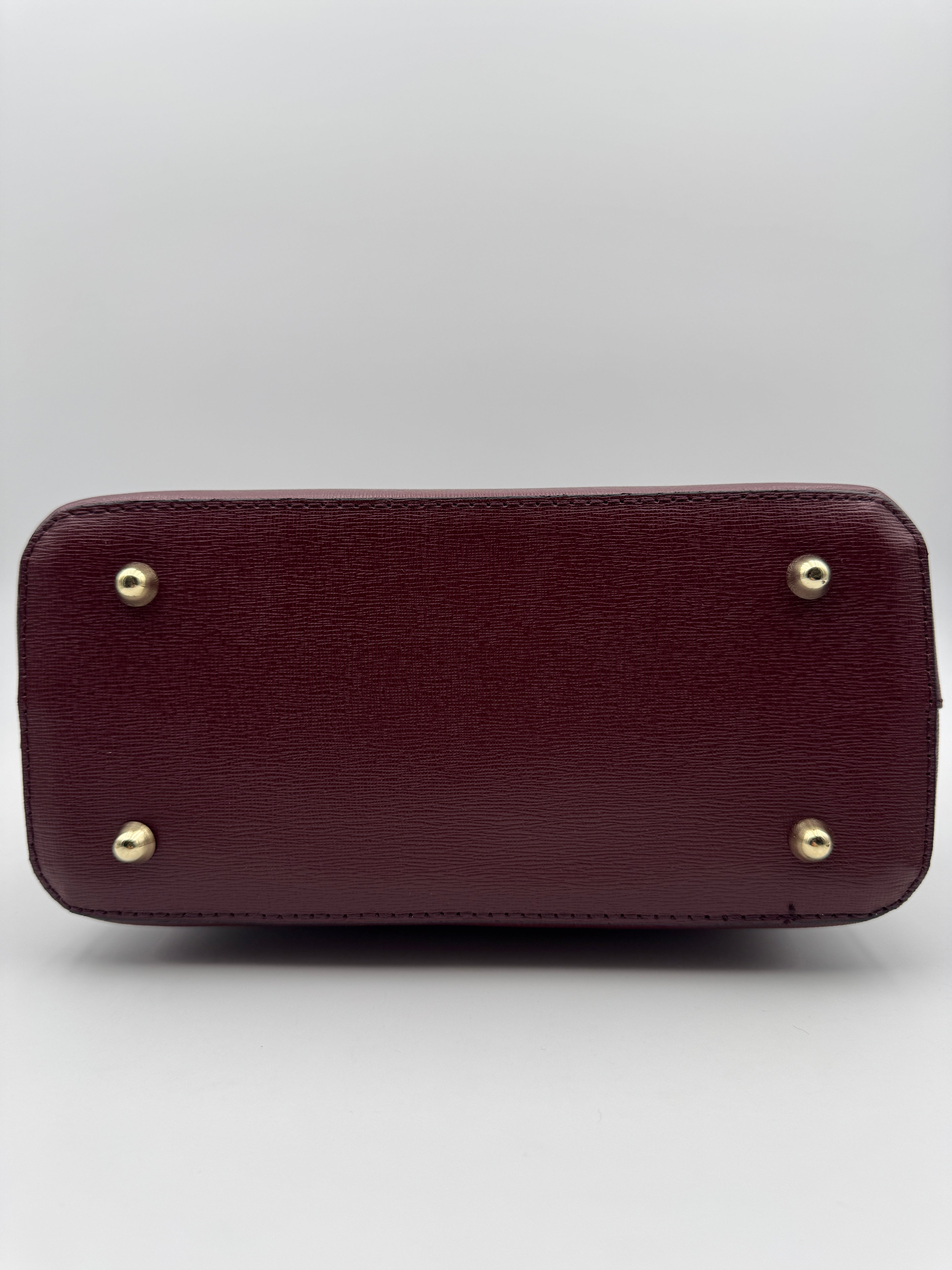 Borsa a Spalla MIMOSA - in Vera Pelle Martellata Made in Italy