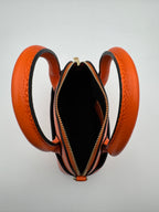 Borsetta BOCCA DI LEONE - in Vera Pelle Martellata Made in Italy