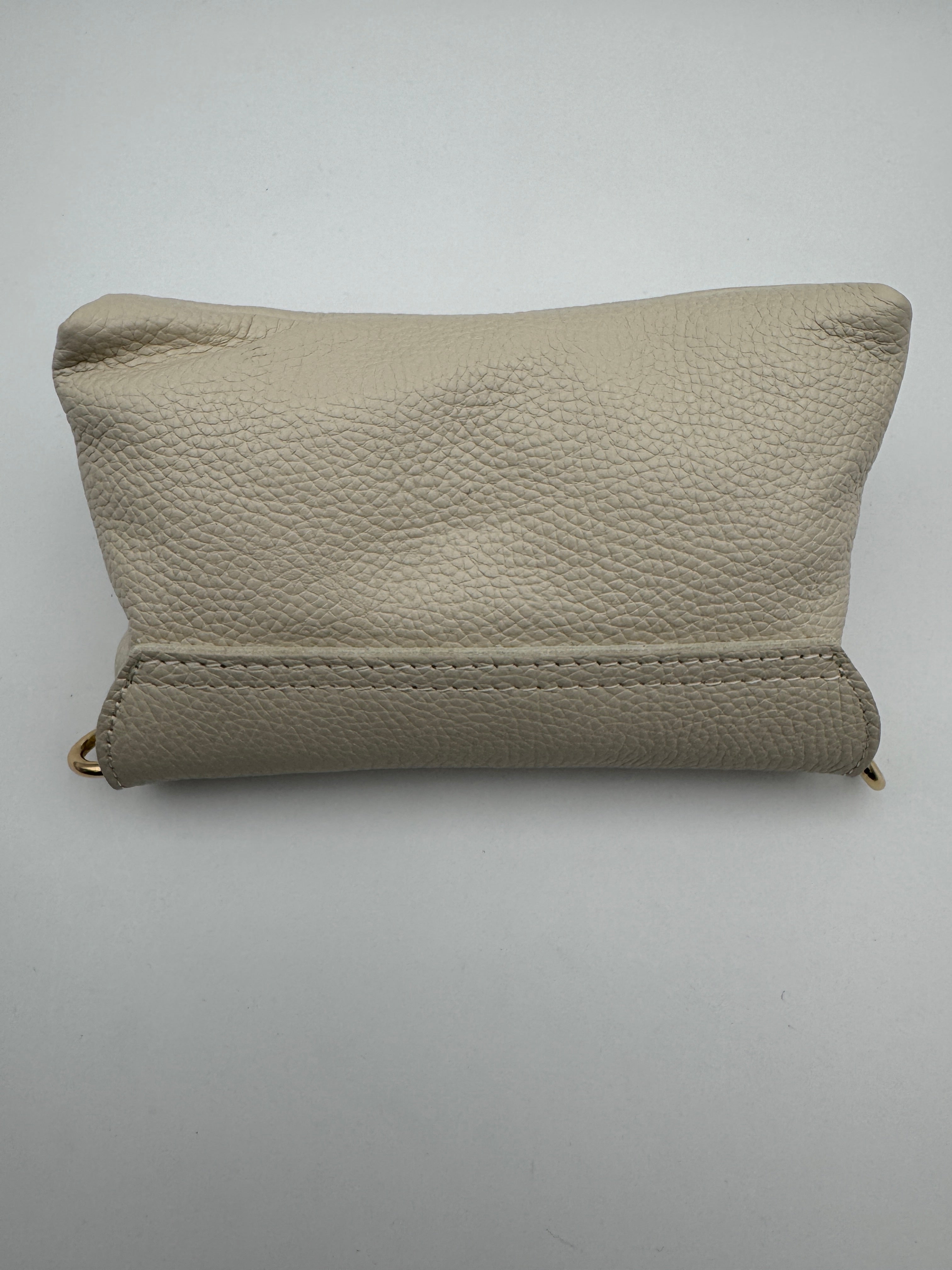 Pochette MUGHETTO - in Vera Pelle Martellata Made in Italy