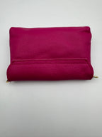 Pochette MUGHETTO - in Vera Pelle Martellata Made in Italy