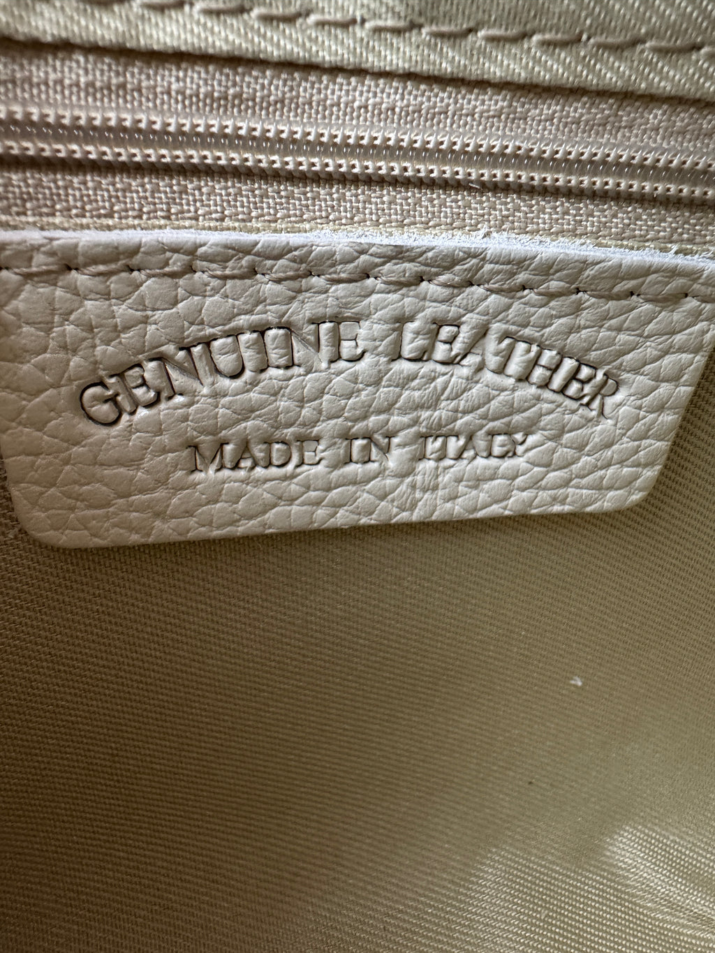 Pochette Clutch BUCANEVE - in Vera Pelle Martellata Made in Italy