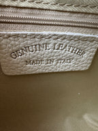 Pochette Clutch BUCANEVE - in Vera Pelle Martellata Made in Italy