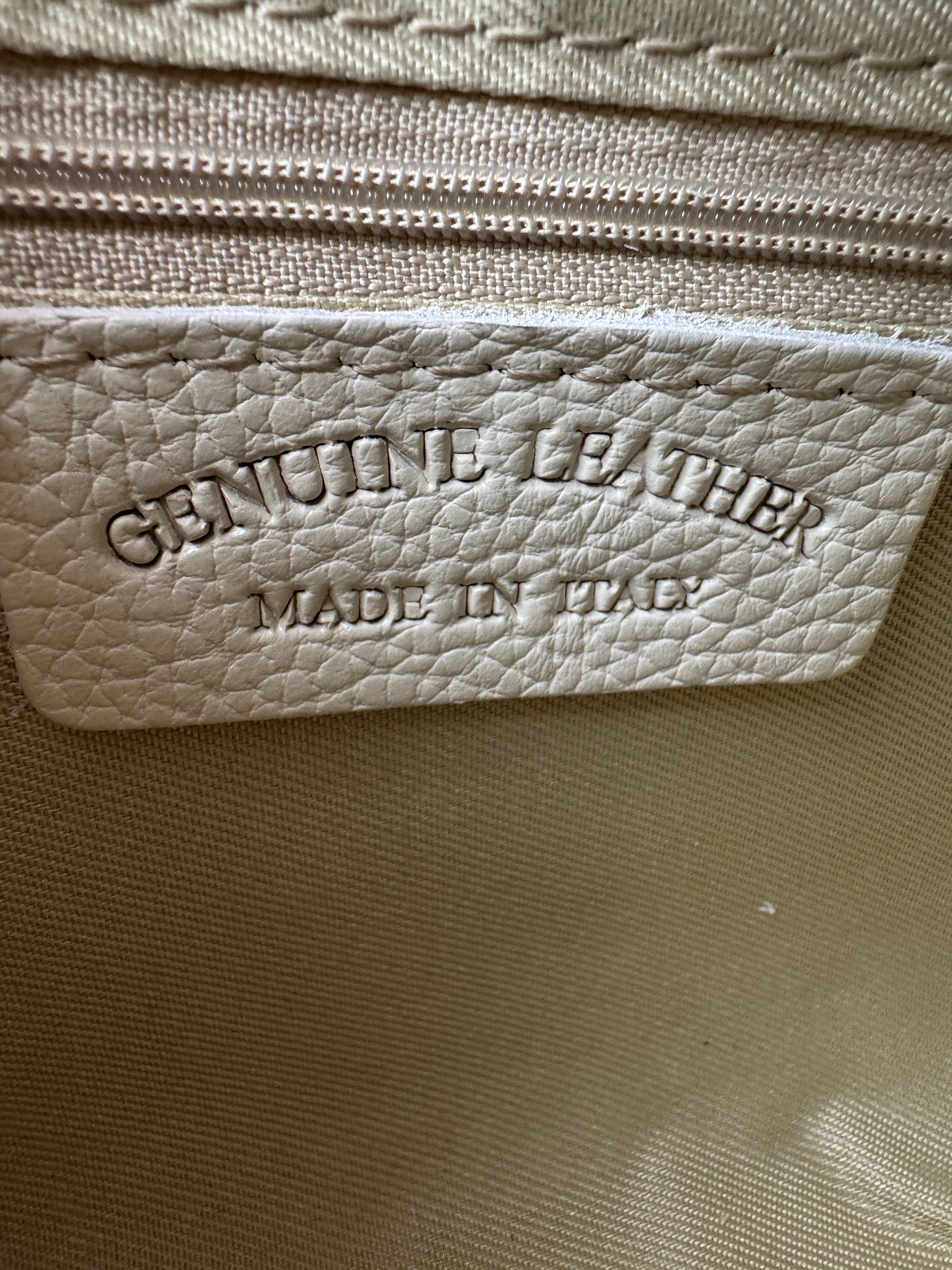 Pochette Clutch BUCANEVE - in Vera Pelle Martellata Made in Italy