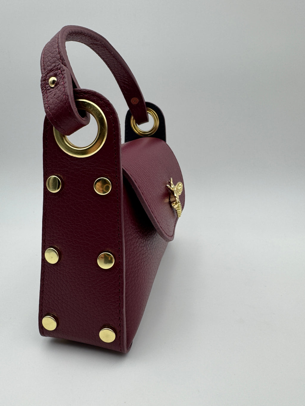 Borsetta Ape DAMA - in Vera Pelle Martellata Made in Italy