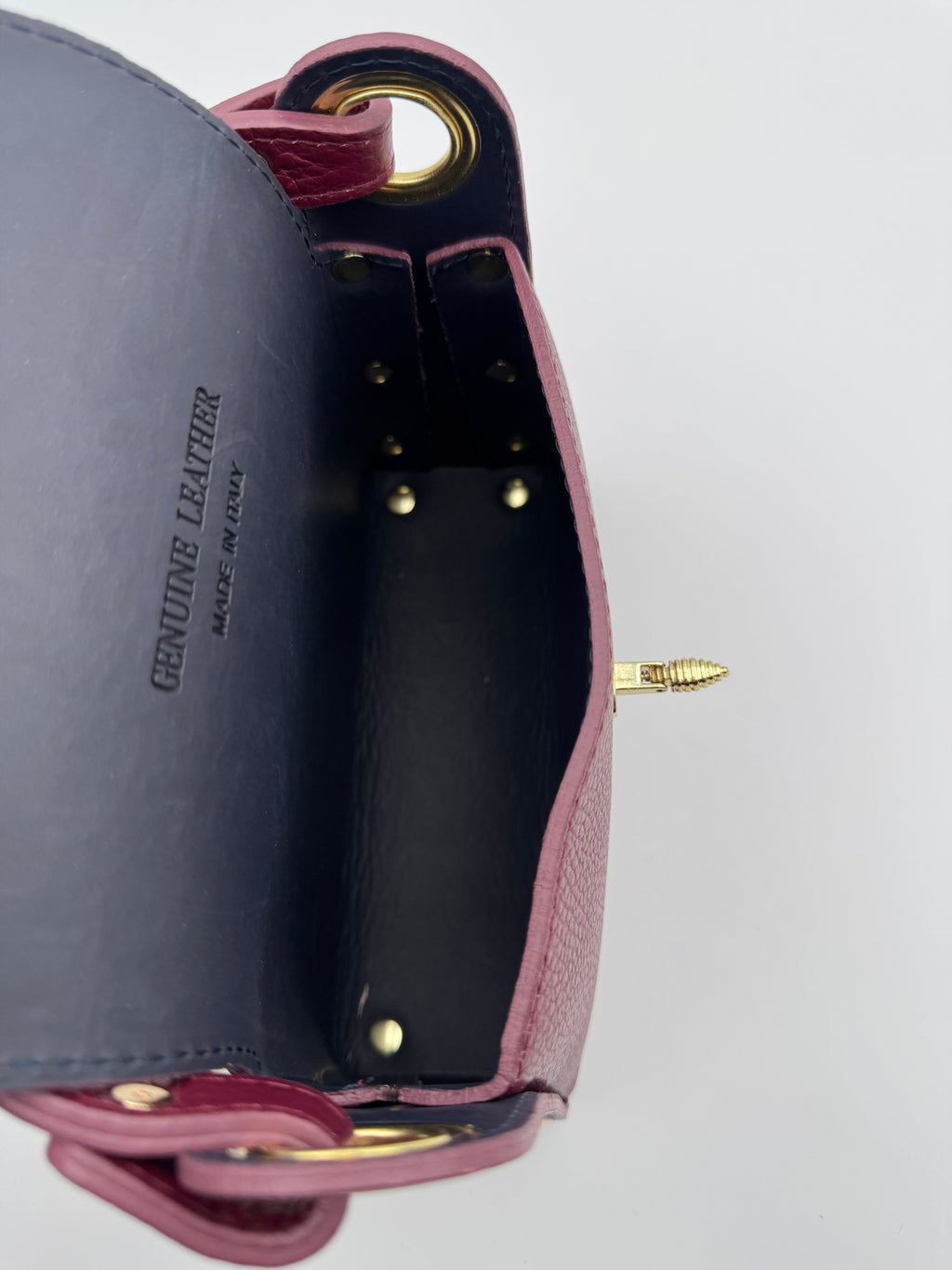 Borsetta Ape DAMA - in Vera Pelle Martellata Made in Italy