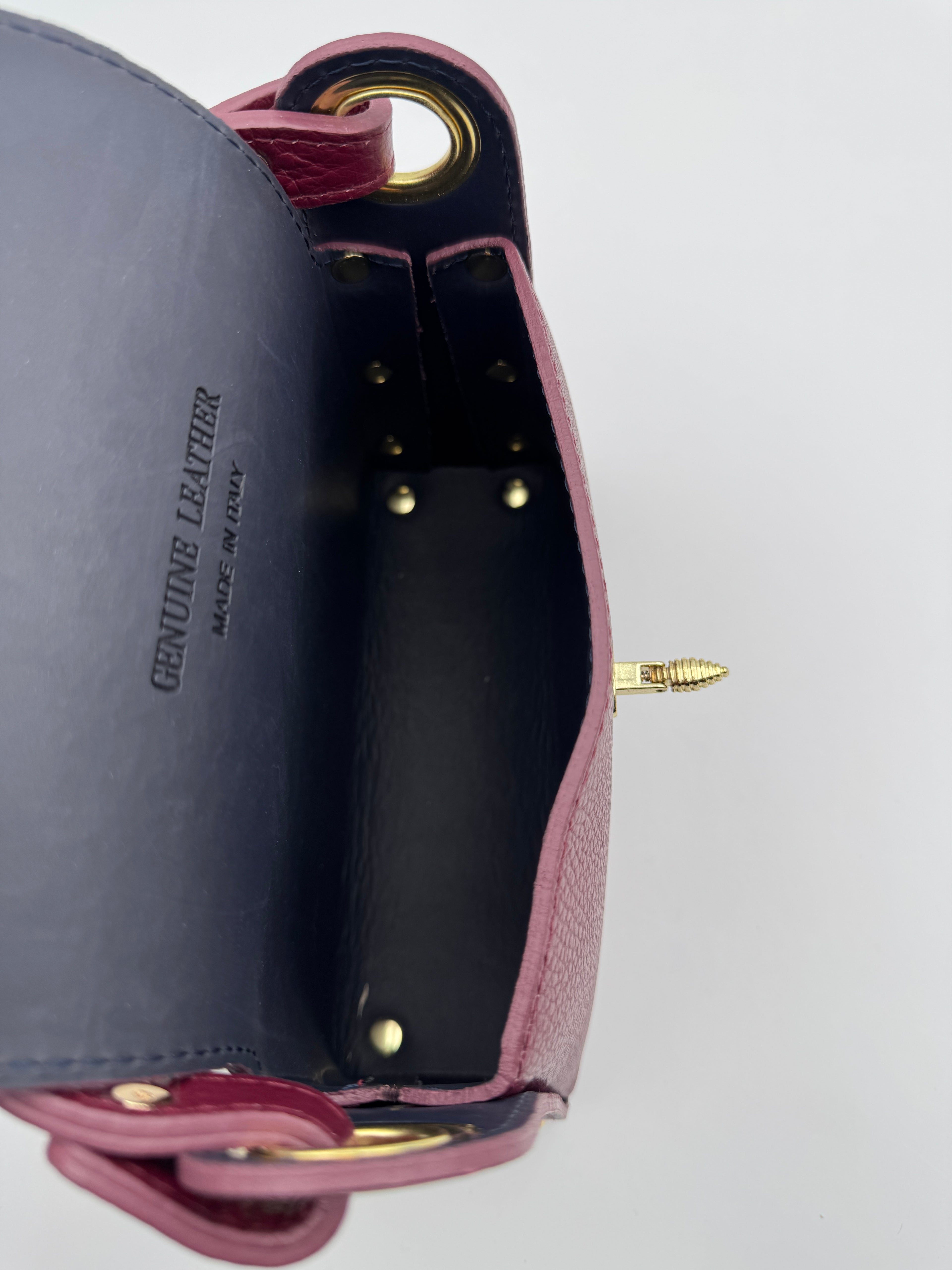 Borsetta Ape DAMA - in Vera Pelle Martellata Made in Italy