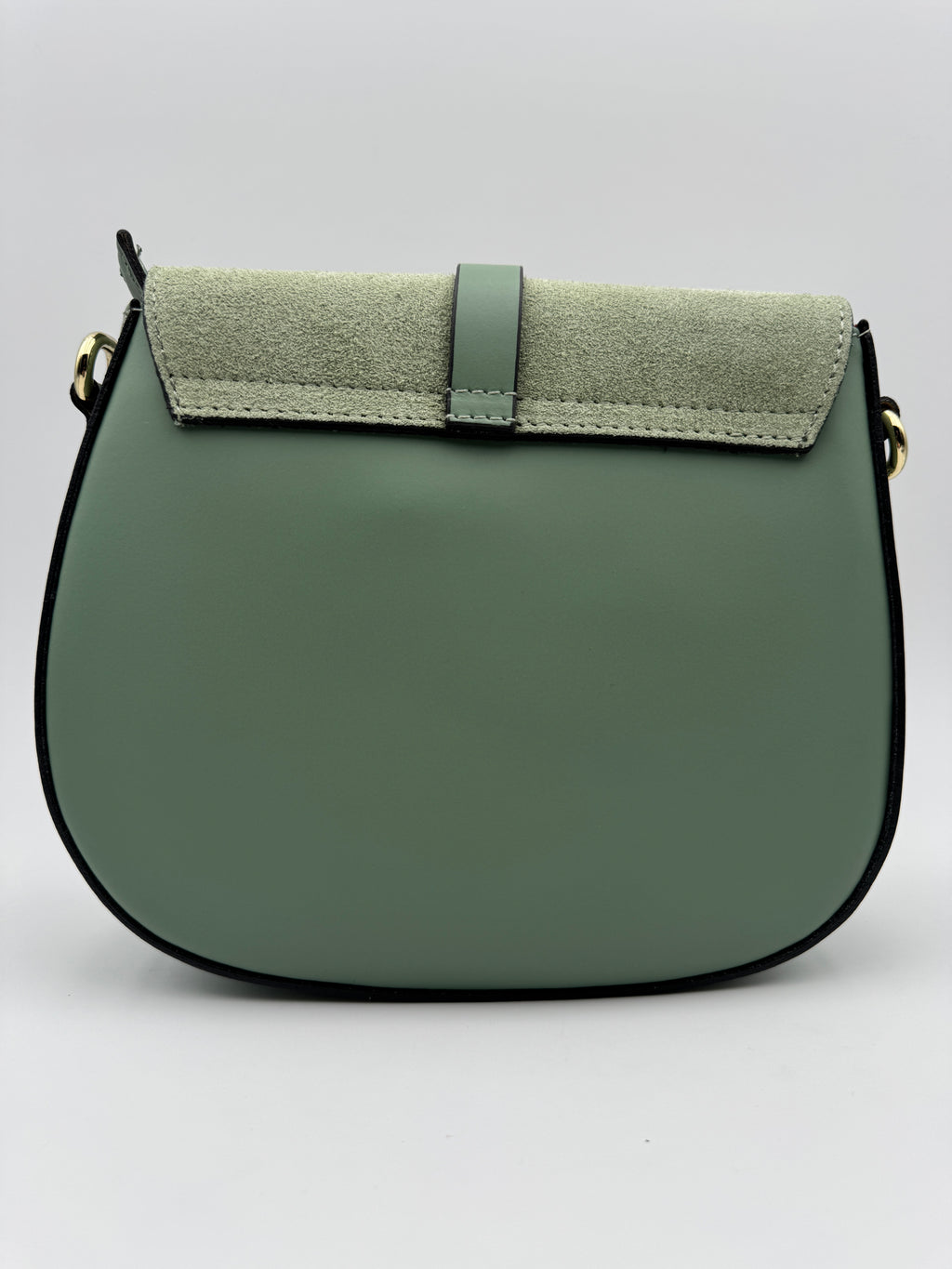 Borsa con Tracolla FRESIA - in Vera Pelle Martellata e Scamosciata Made in Italy