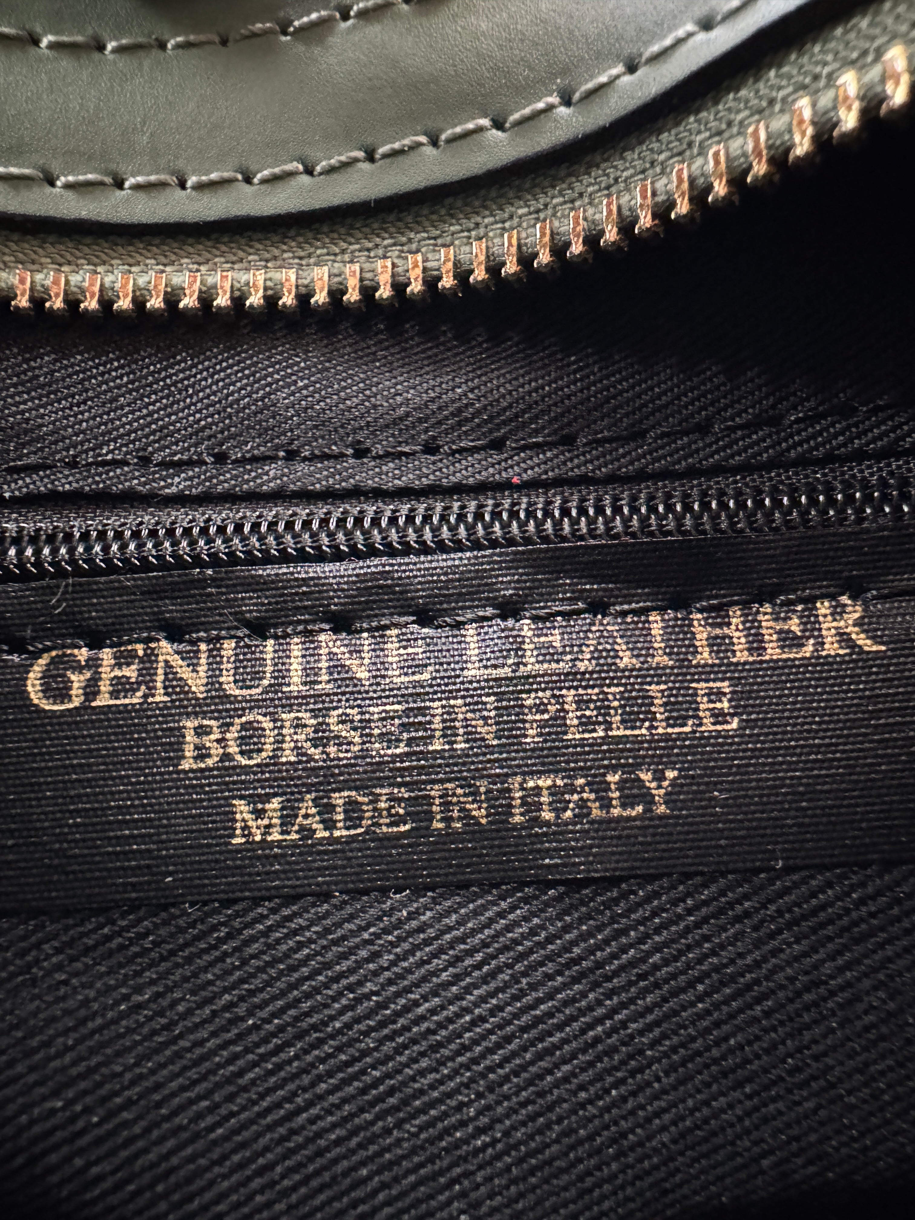 Borsa con Tracolla FRESIA - in Vera Pelle Martellata e Scamosciata Made in Italy