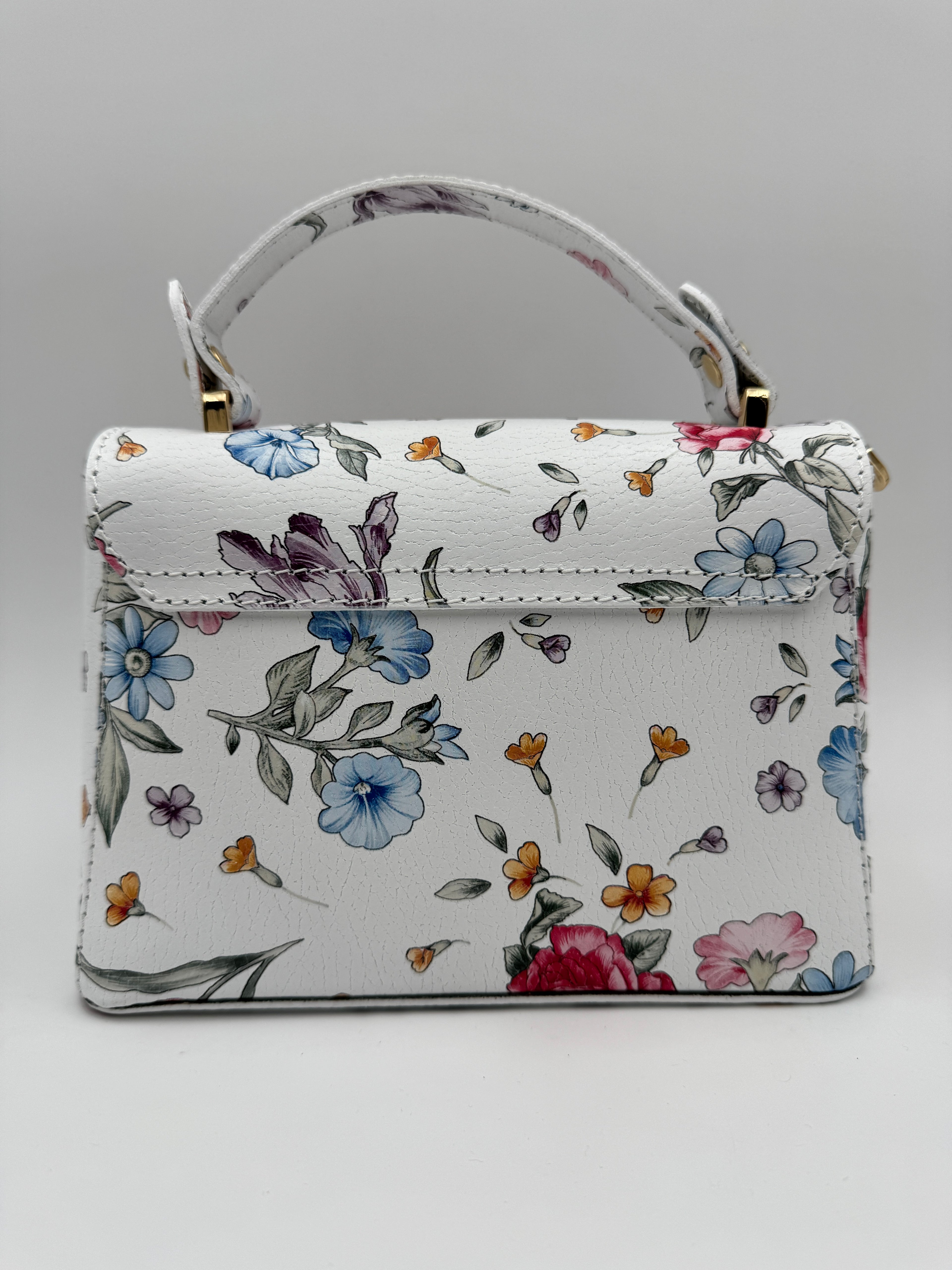 Borsa Ape CALENDULA - in Vera Pelle Martellata Made in Italy