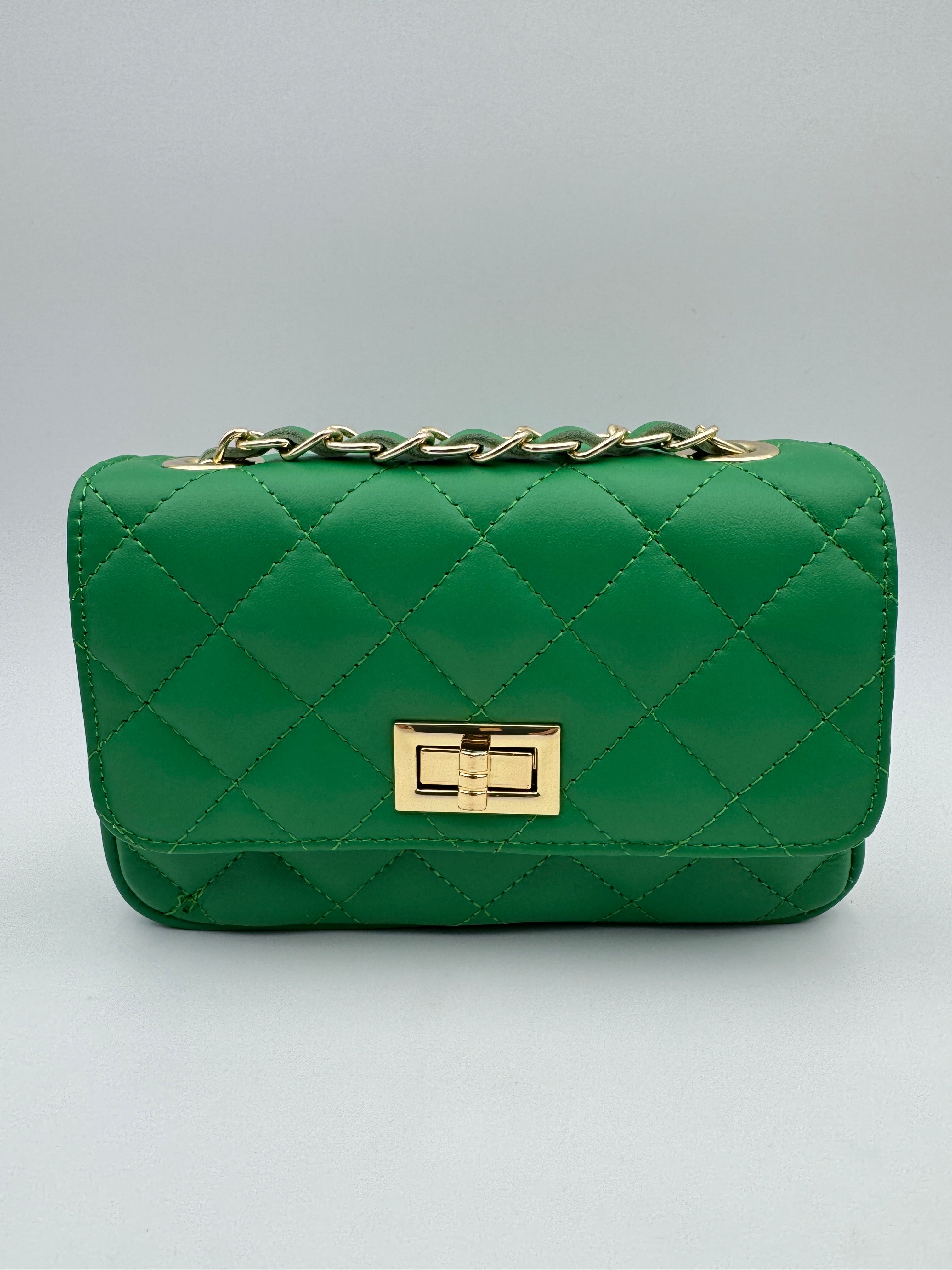 Borsa ORCHIDEA - in Vera Pelle Martellata Made in Italy